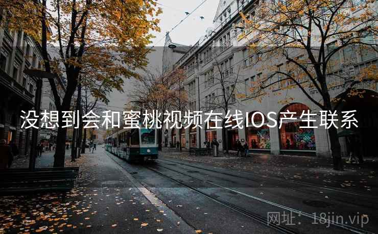 没想到会和蜜桃视频在线IOS产生联系