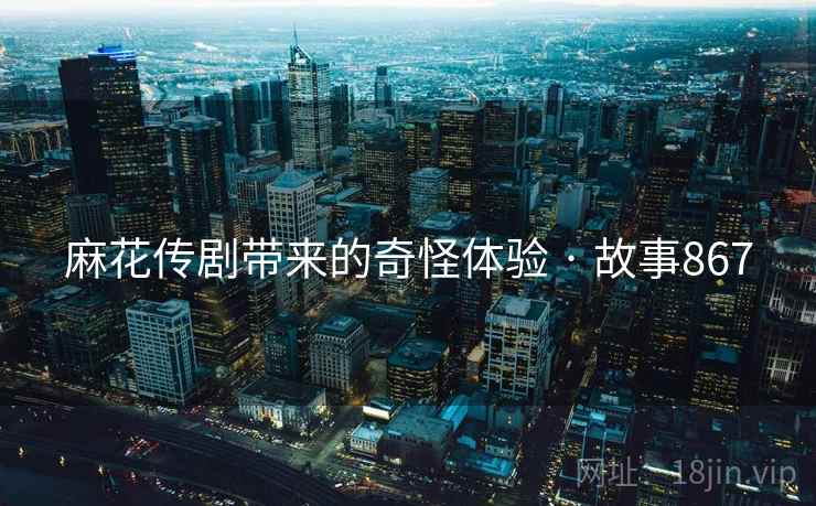 麻花传剧带来的奇怪体验 · 故事867